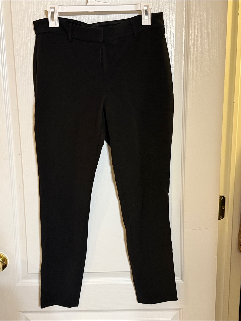 Express Black Skinny Ponte Ankle Pants